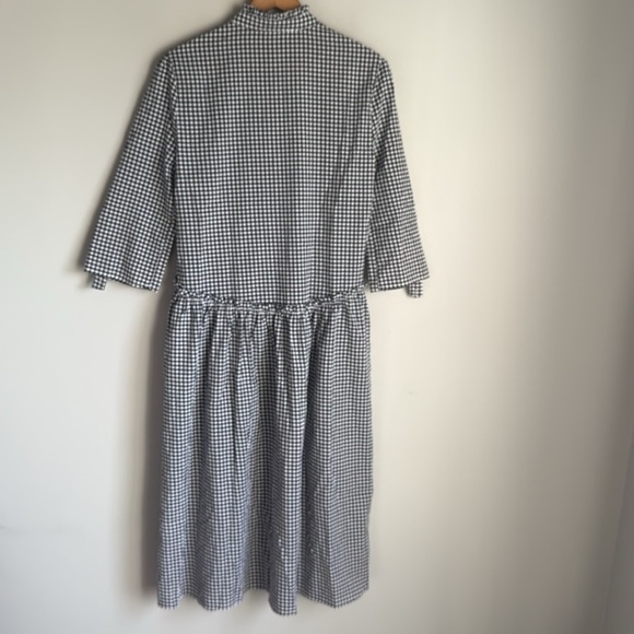 NEW Taylor Tillman Liza Ruffle gingham dress XS - Picture 2 of 11